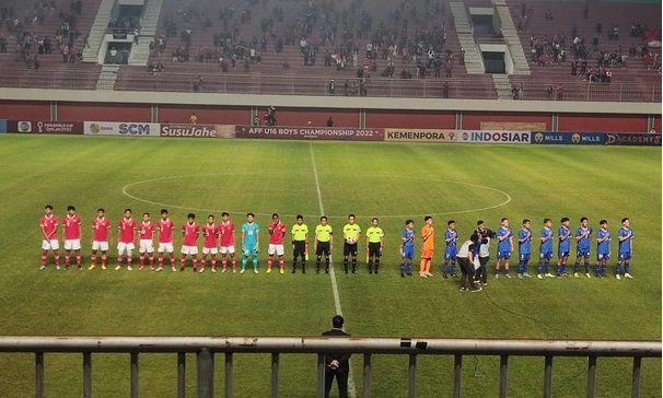Timnas Indonesia mengawali laga Piala AFF U-16, Minggu, (31/7/2022)