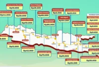 Ilustrasi: Daftar Tarif Tol Trans Jawa Golongan 1 Selama Arus Mudik Lebaran 2023