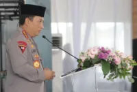 Kapolri Jendral Listyo Sigit Prabowo sentil soal sulitnya ujian praktik SIM
