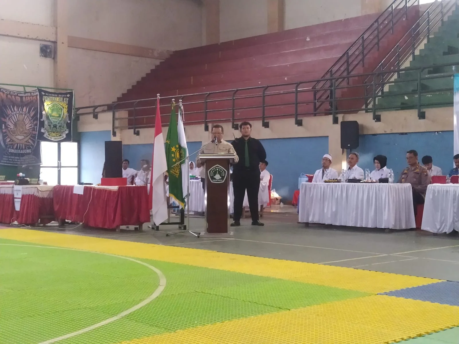 Buka Kejuaraan Cabang 2 Pencak Silat Pagarnusa, Bupati Maryoto: Wis Ndak Usum Gegeran