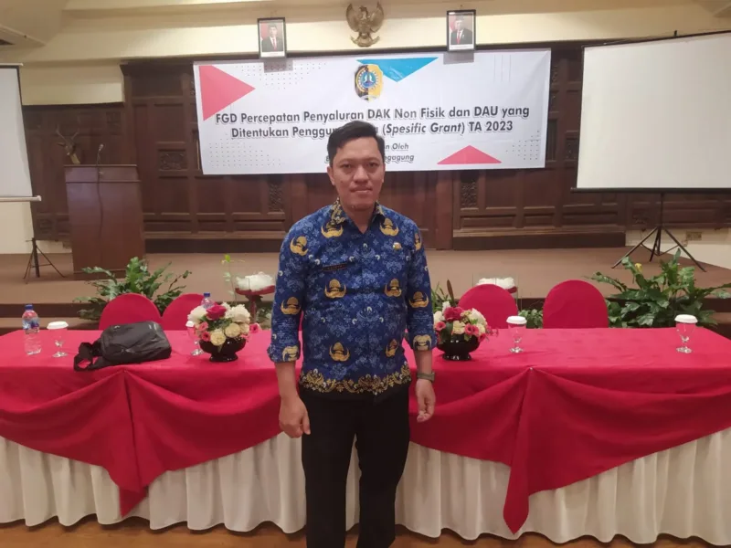 Kabid Akuntansi Badan Pengelola Keuangan dan Aset Daerah (BPKAD) Kabupaten Tulungagung, Arifin.