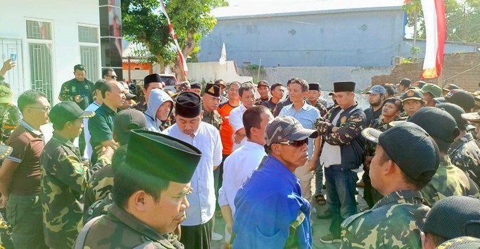 Buntut Pencatutan Logo NU pada Banner Caleg, Sekelompok Banser Datangi Kantor PKS Jember
