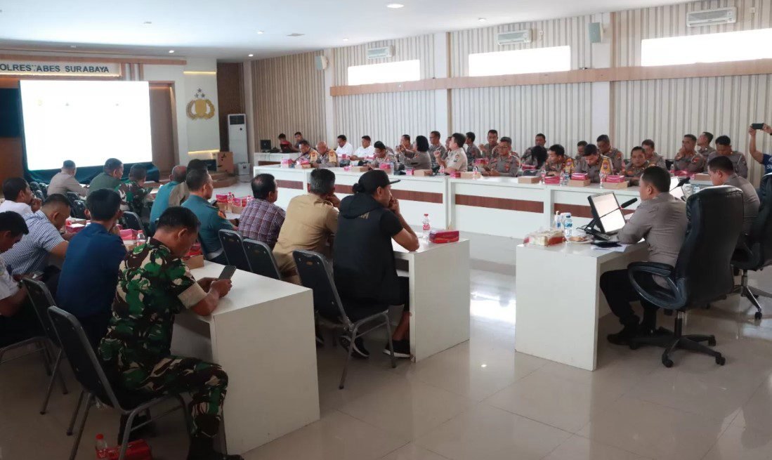 Polrestabes Surabaya Akan Terjunkan Ribuan Personal untuk Mengamankan Laga Persebaya vs Persita