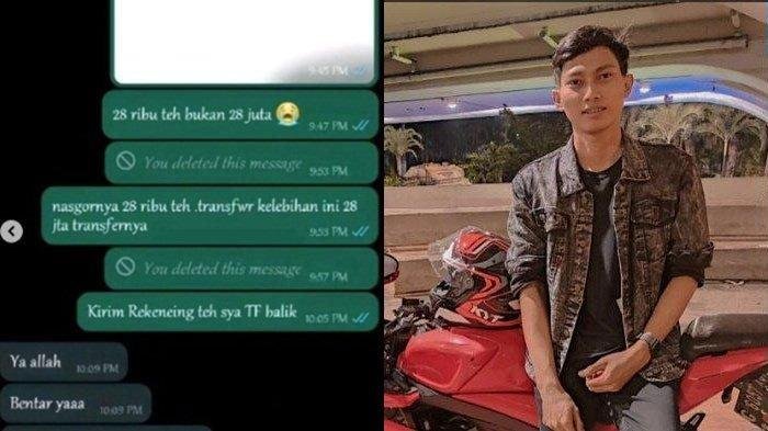 Viral di Medsos, Penjual Nasi Goreng Ditransfer Pembeli Rp 28 Juta