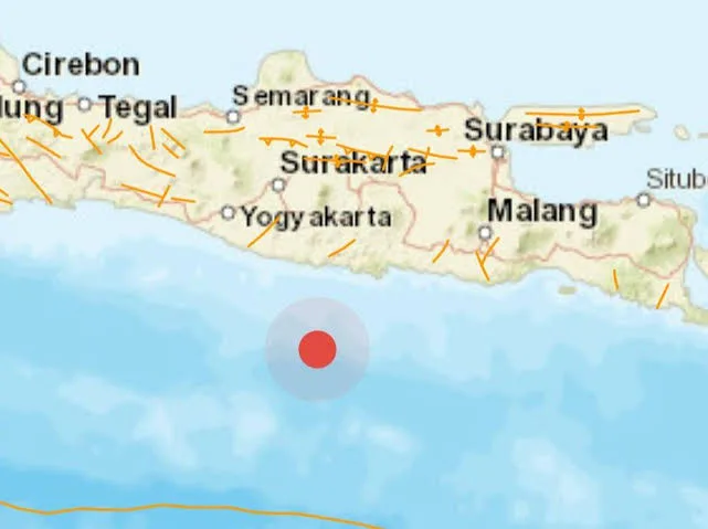 Gempa Kembali Guncang Pacitan, Getaran Terasa Hingga ke Jogja