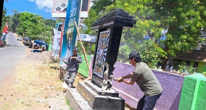 Update per hari ini, Baru 17 Tugu Pencak Silat di Jawa Timur yang Dibongkar