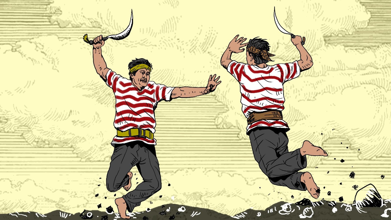 Carok Maut Paman vs Keponakan di Bangkalan Bikin Geger!