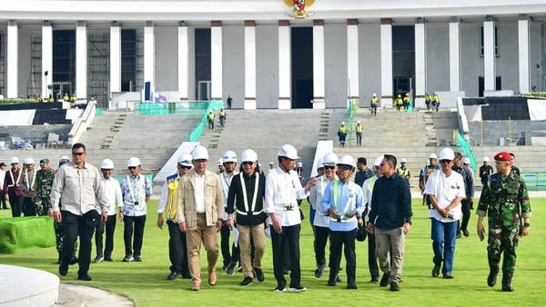 Wow! Lapangan Upacara di IKN Nusantara Segera Rampung