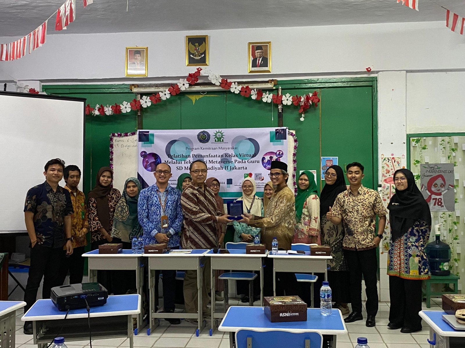 FAI Uhamka Beri Pelatihan Metaverse untuk Guru SD Muhammadiyah 2 Jakarta
