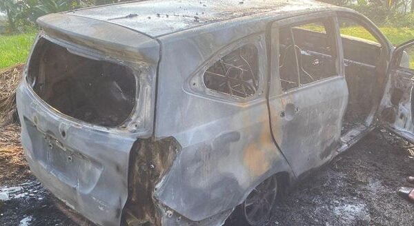 Mobil Terbakar Misterius di Kendal Bikin Geger Warga