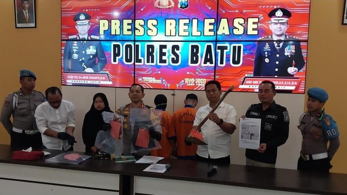 Geger! 2 Sejoli di Kota Batu Tertangkap Usai Kuburkan Janin Aborsi