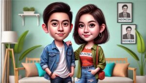 PP Couple Karikatur