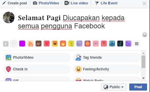 Cara Bold Tulisan di FB Gimana Sih?! Yuk Kepoin! - Siaranesia