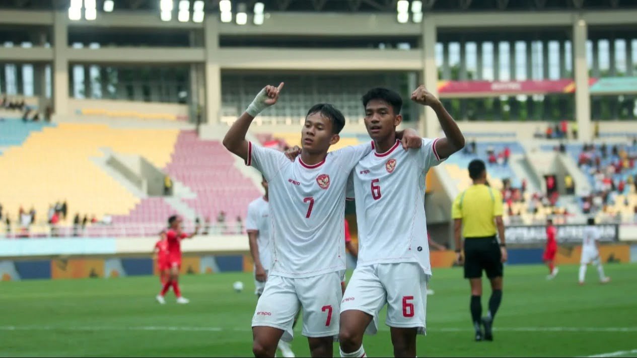 Timnas Indonesia U-16 Sikat Vietnam 5-0 di Piala AFF U-16 2024