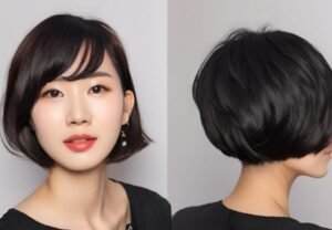 Rambut Pendek Ala Korea untuk Wajah Bulat - Model Rambut Pixie Cut Ala Korea