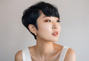Inspirasi Model Rambut Pendek Cantik Ala Korea - Rambut Model Pixie Cut yang Edgy