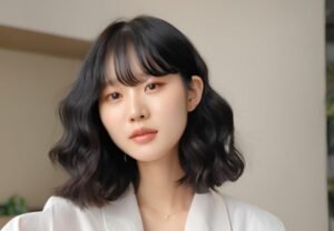 Inspirasi Model Rambut Pendek Cantik Ala Korea - Rambut Model Wavy Short Hair