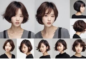 Potong Rambut Pendek Ala Korea, Model rambut pendek ala korea