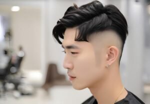 rambut pendek ala Korea pria
