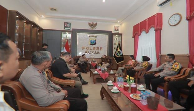 Kapolres Blitar Sambut Kunjungan Konsulat Jenderal Australia, Bahas Kerja Sama Keamanan