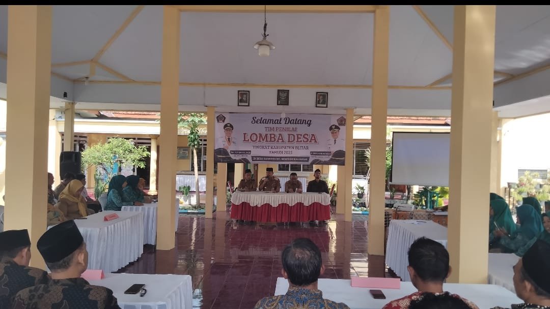 Semarak Lomba Desa 2025 di Bangsri, Nglegok: Upaya Evaluasi dan Pengembangan Desa di Kabupaten Blitar