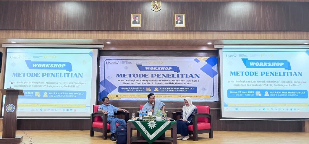 UMSIDA Dorong Mahasiswa Akuntansi Kuasai Metodologi Riset Lewat Workshop Intensif
