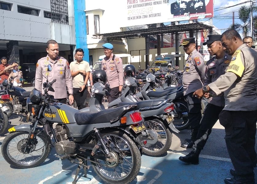Ranmor Dinas Tua Masih Prima, Polres Tulungagung Gagas Kontes Kendaraan Jadul