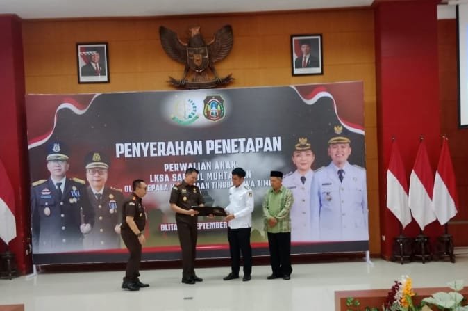 Kajati dan Wali Kota Blitar Teguhkan Perwalian Anak, Negara Hadir dengan Kasih Sayang