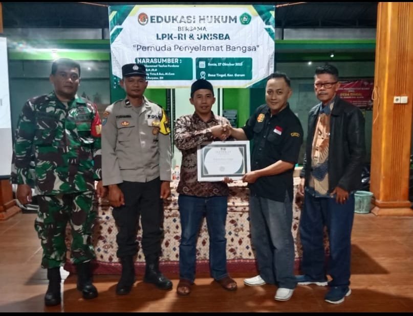 LPK-RI Blitar dan UNISBA Gelar Edukasi Hukum: Wujudkan Pemuda Penyelamat Bangsa