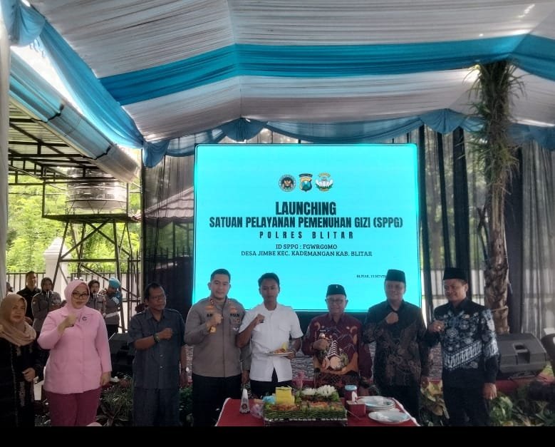 Blitar Dukung Program SPPG Polres Blitar untuk Tingkatkan Kesejahteraan Masyarakat