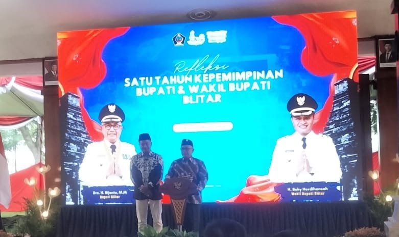 Setahun Rijanto–Beky Pimpin Blitar, Fondasi Infrastruktur dan Digitalisasi Digenjot
