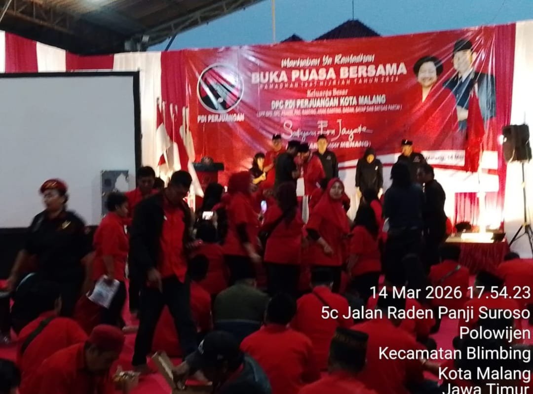 Konsolidasi Kader, PDI Perjuangan Kota Malang, Awasi Program MBG