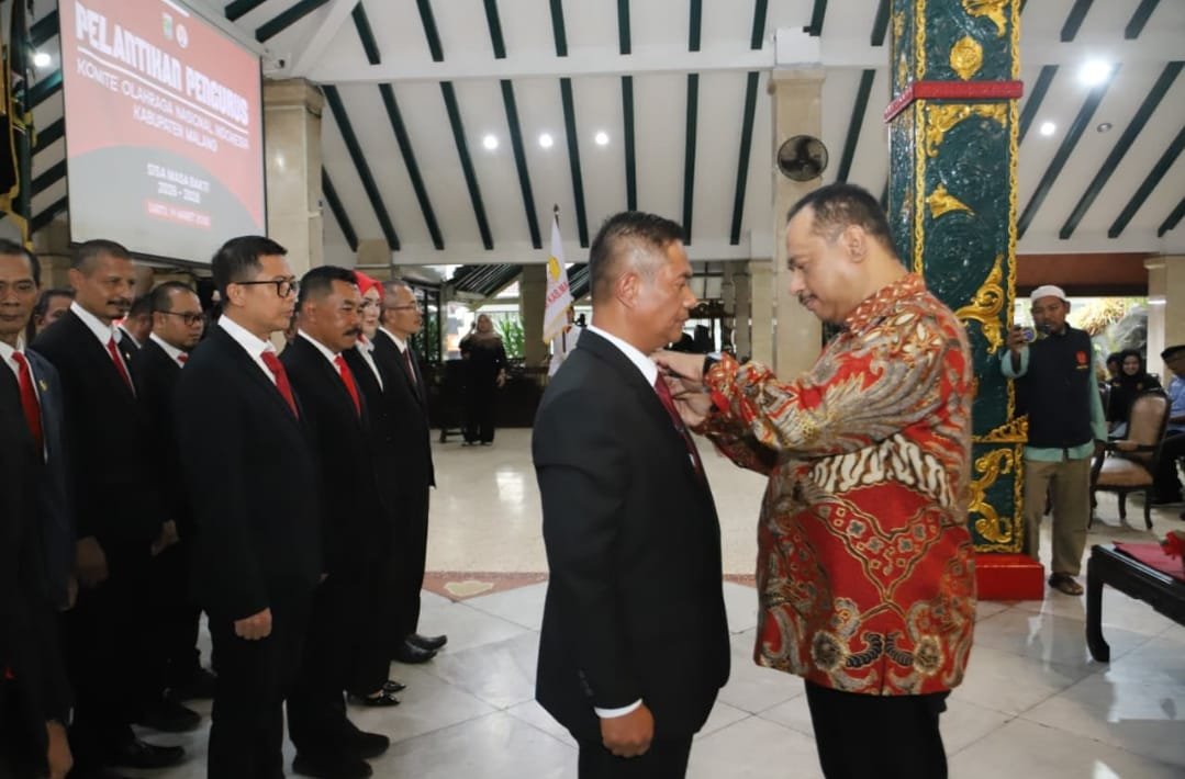KONI Malang Periode 2026-2028 Resmi Dilantik, Sanusi Ajak Sinergi Majukan Olahraga