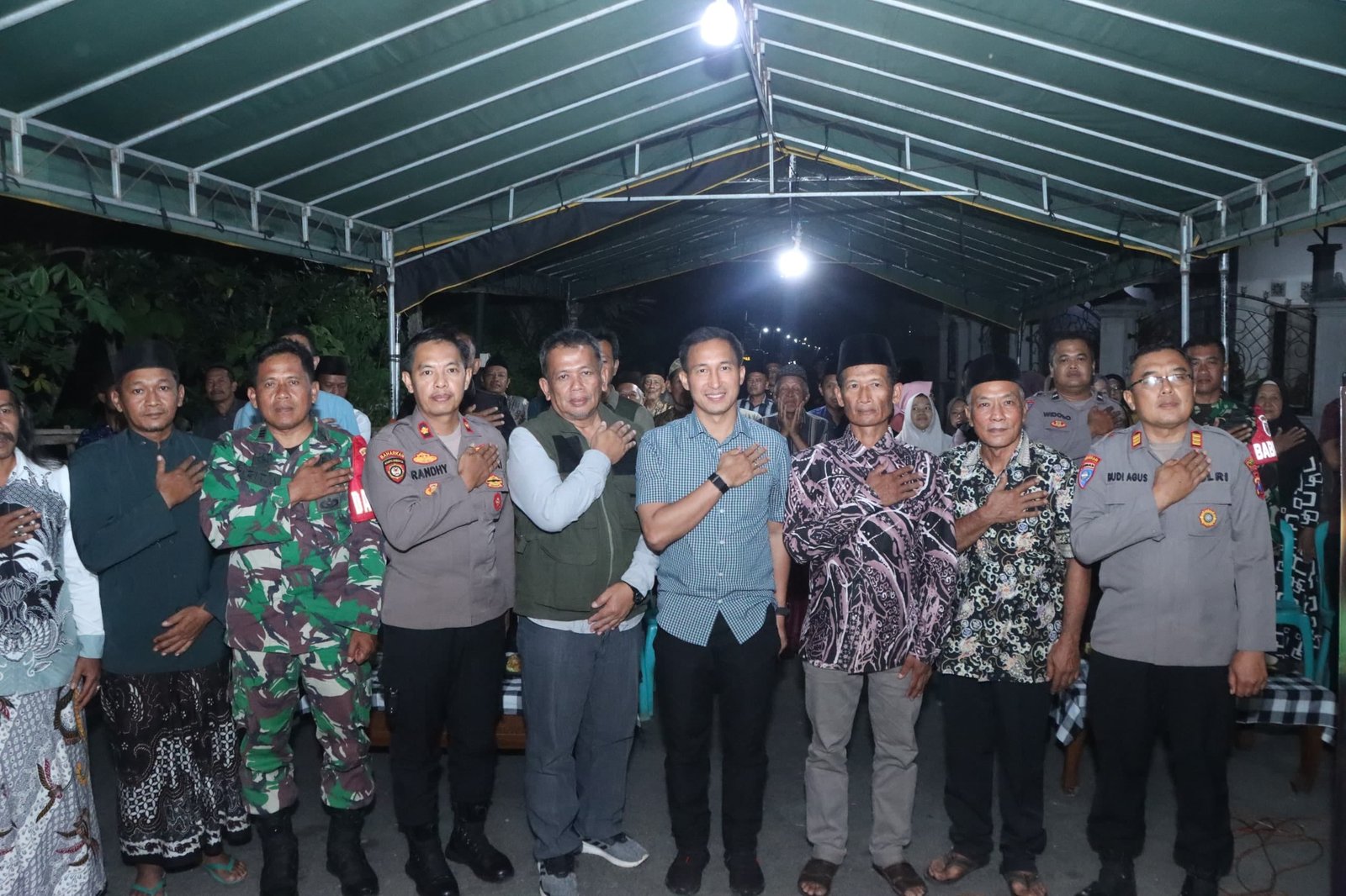 Kapolres Blitar Kota Gelar Curhat Kamtibmas, Serap Keluhan Warga Srengat